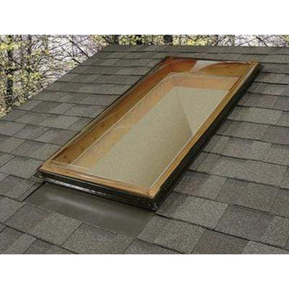 Fixed Curb Mount Fixed Polycarbonate Skylight - Bronze/Clear