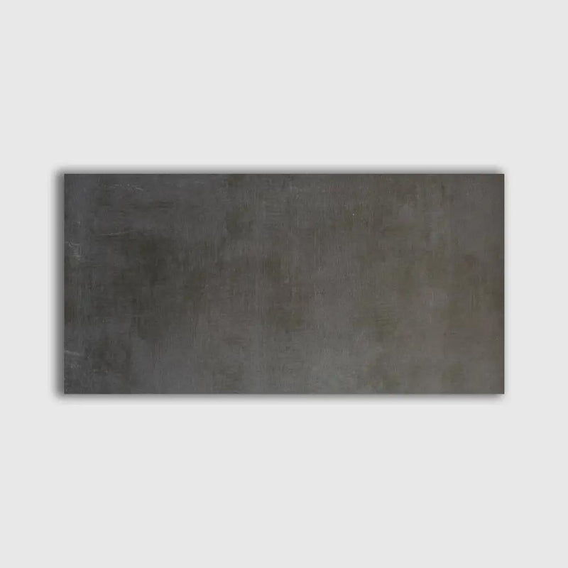 Coal Matte Concrete Look Porcelain Tiles 12x24