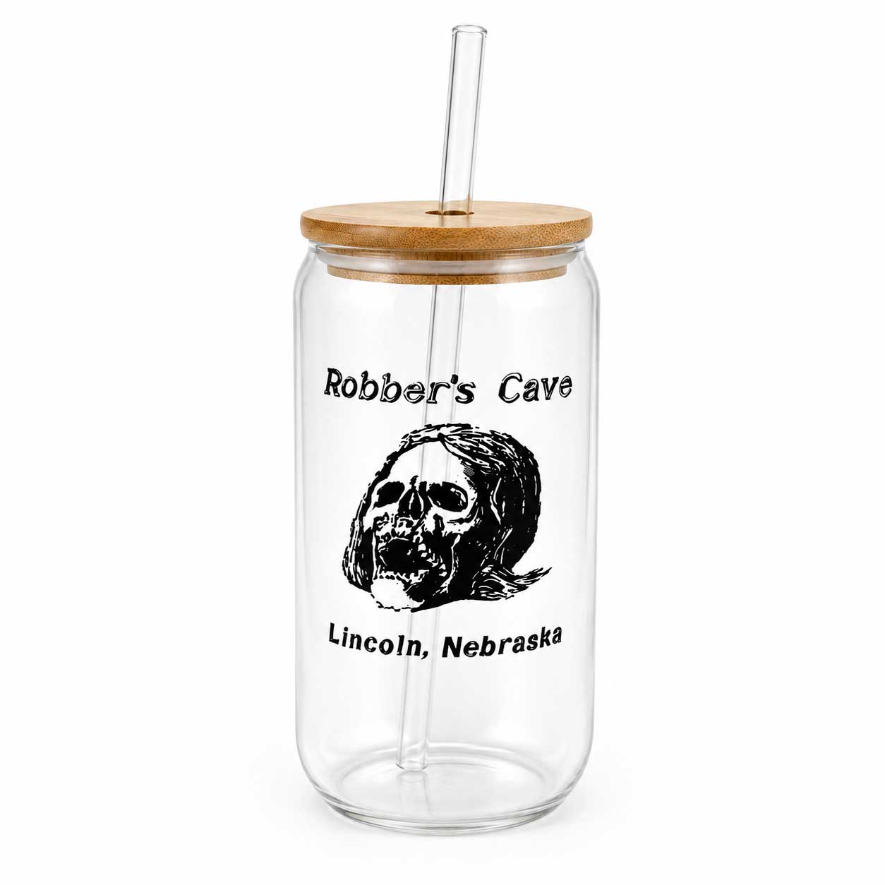 Robber's Cave Glass | 16 oz | Multiple Designs | Robber's Cave