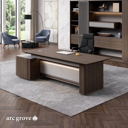 Cole · Modern L-Shaped Executive Desk