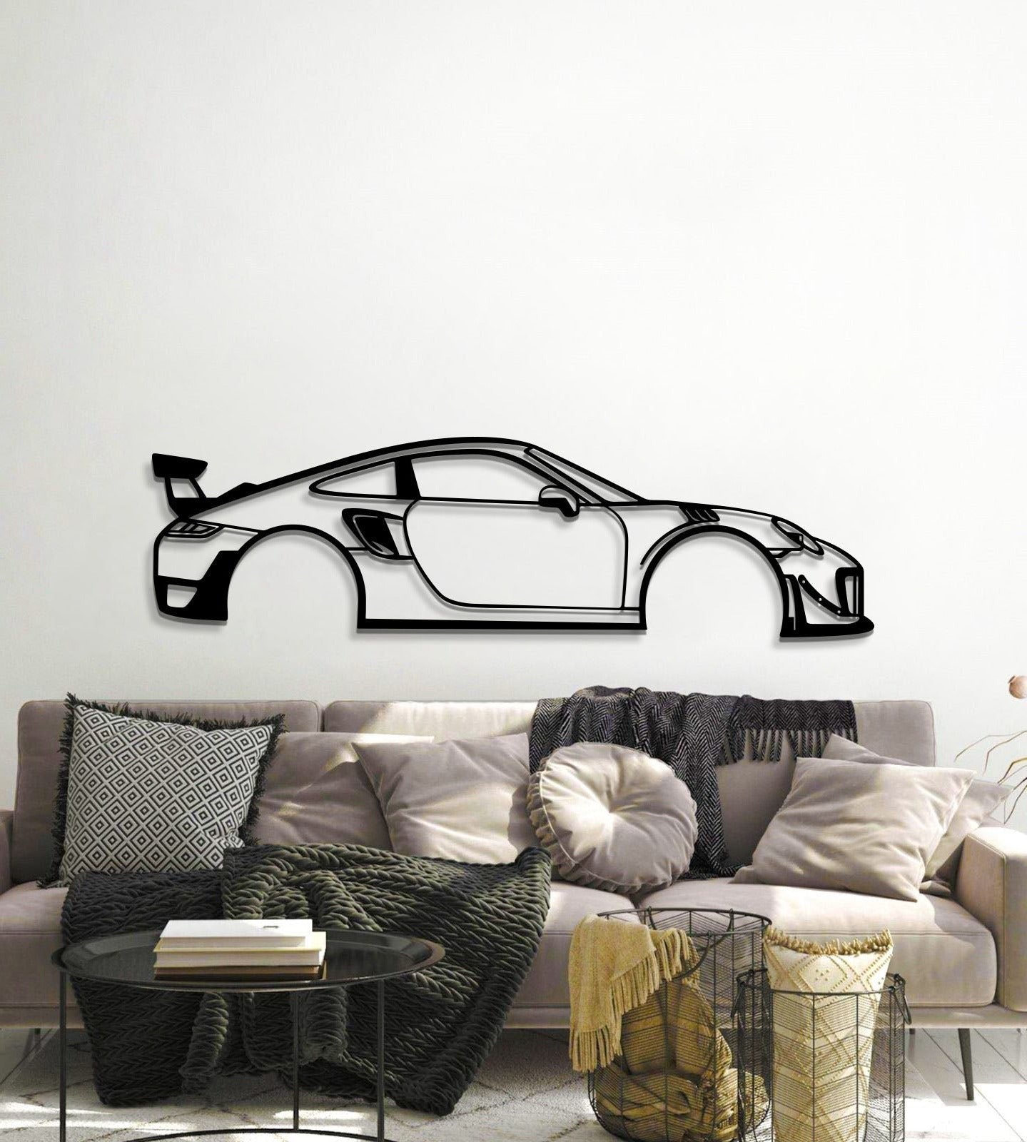 911 GT2 RS Metal Car Wall Art - MT0646