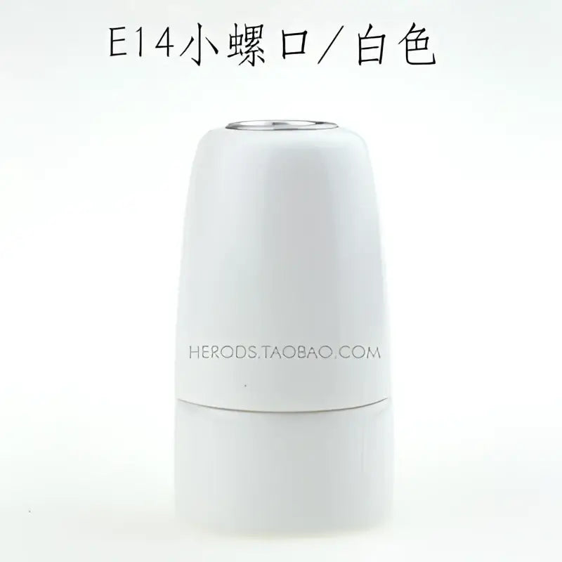 Colorful ceramic e14 socket bulb holder for bedroom and living room