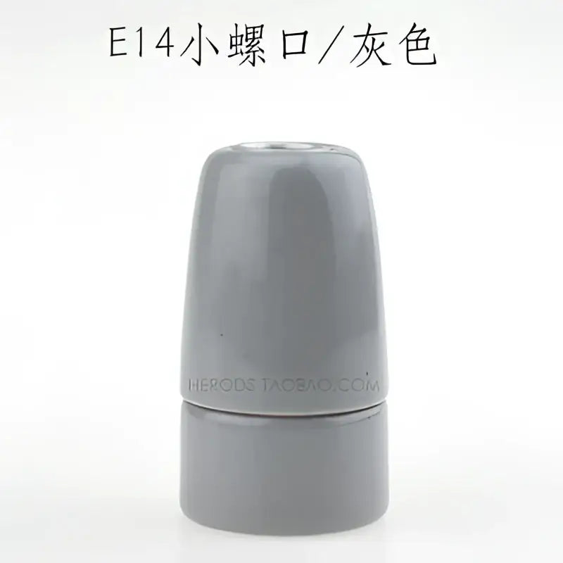 Colorful ceramic e14 socket bulb holder for bedroom and living room