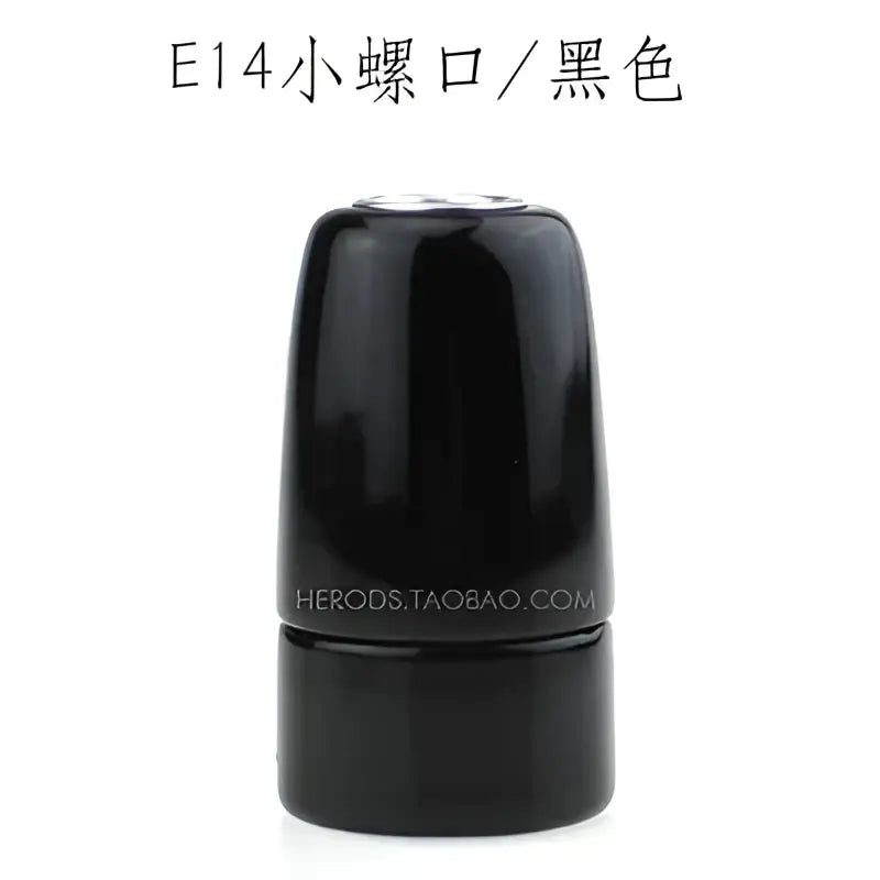 Colorful ceramic e14 socket bulb holder for bedroom and living room