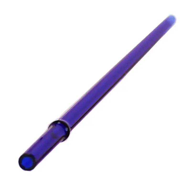 Colorful glass bent straw set kitchen reusable drinking straws