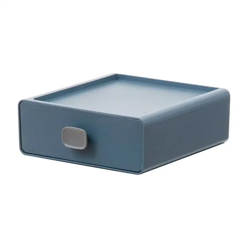 Colorful multi drawer desktop cosmetic storage box bedroom organizer