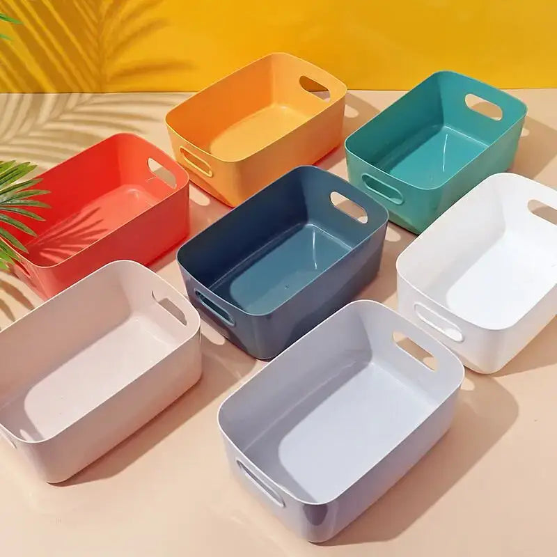 Colorful rectangular kitchenware storage containers – kitchen set