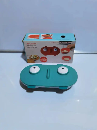 Colorful silicone double layer egg boiler silicone – kitchen tool