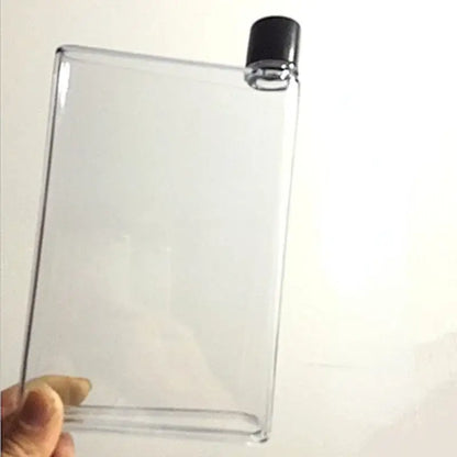 Colorful translucent plastic water bottle – kitchen sports cup