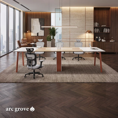Comity · White Collaborative Meeting Table