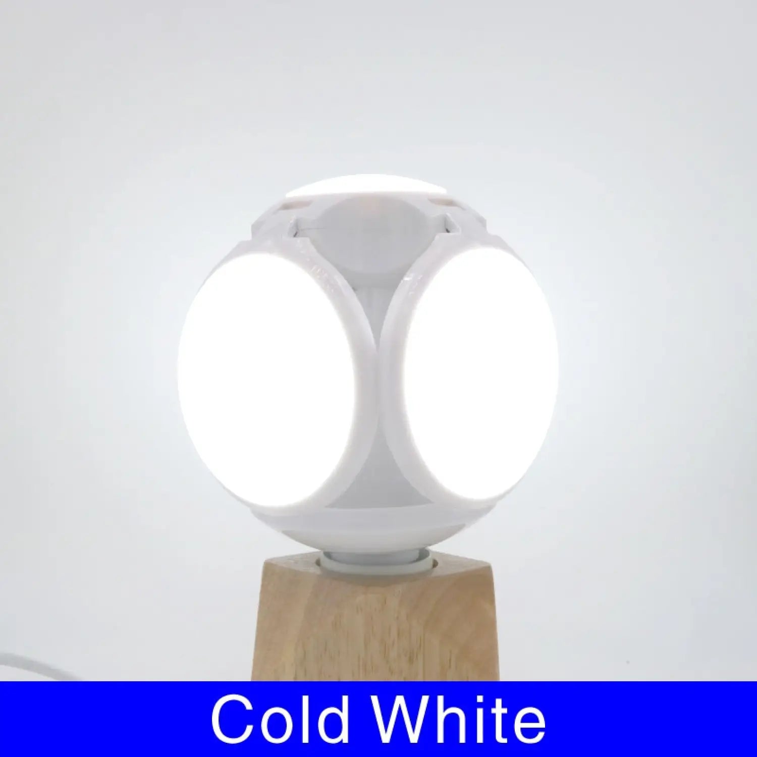 Compact Foldable Ball Light with Football Shape and LED Glow