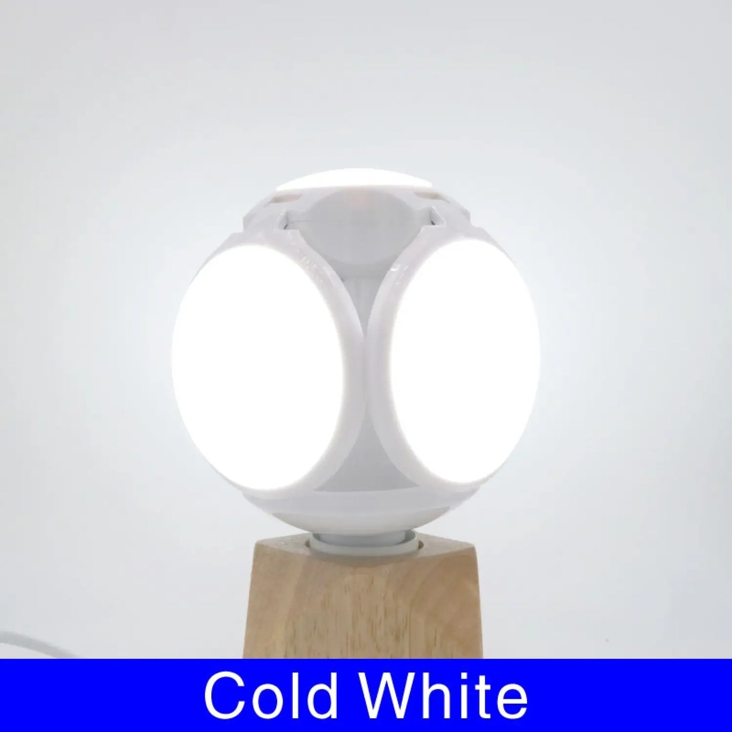 Compact Foldable Ball Light with Football Shape and LED Glow