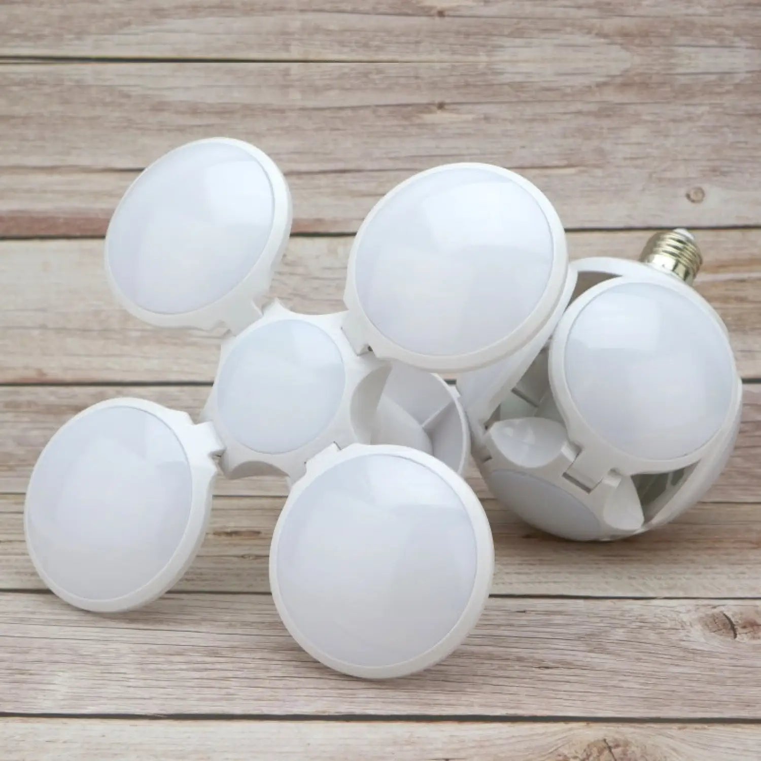 Compact Foldable Ball Light with Football Shape and LED Glow