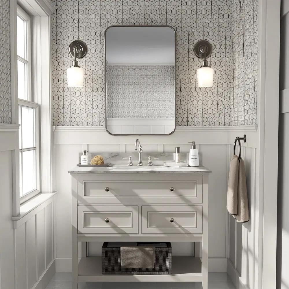 Concha Textured 3d Hexagon Limestone Mosaics 10 3/8x12