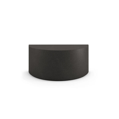 Concrete Coffee Table - 54" Half Circle