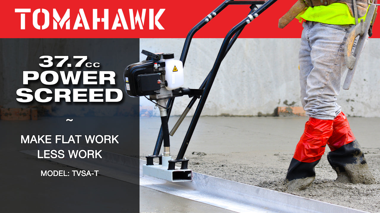 Tomahawk Concrete Power Screed Dual Aluminum Blade Bundle (Choose 2 Boards)