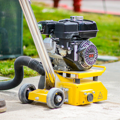 PRE ORDER: 8” Gas Concrete Scarifier Planer Grinder with 5.5 HP Honda Engine & Drum