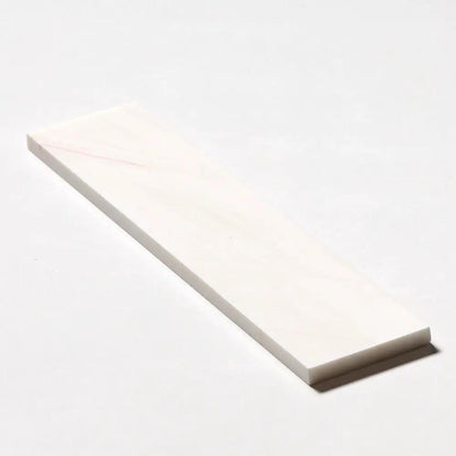 Flecked Canvas Honed Subway Marble Tiles 3x12