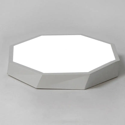 DecorBites™ Contemporary Acrylic Flush Mount Ceiling Light for Bedroom - Faceted Chandelier
