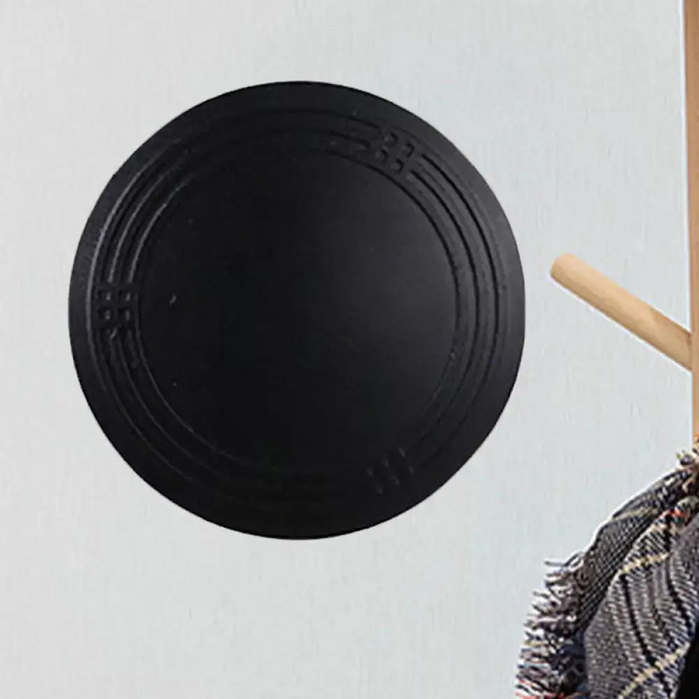 Contemporary black flower wall sconce light – bedroom wall lamp