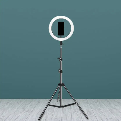 Contemporary black metal ring flash lamp with usb port bedroom light