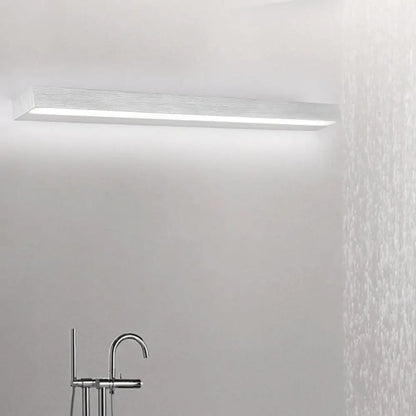 DecorBites™ Contemporary Black/Silver LED Vanity Light in White/Warm for Linear Vanity Sconce - 16"/19.5"/23.5" Wide
