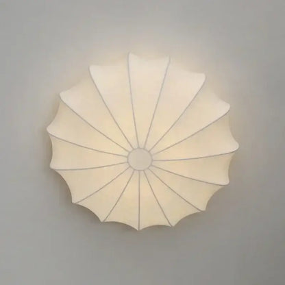 Contemporary cream petal led ceiling light for dining room