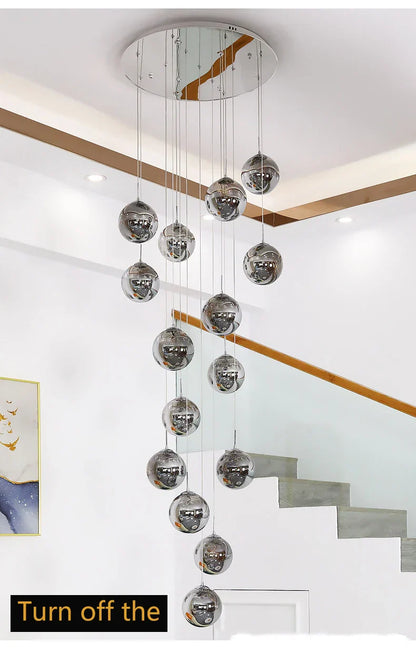 DecorBites™ Contemporary Crystal Ball Chandelier - Free Shipping