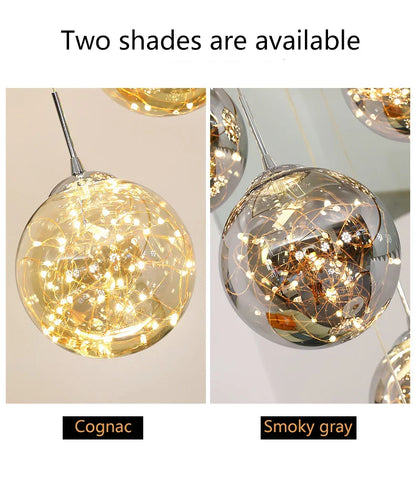 DecorBites™ Contemporary Crystal Ball Chandelier - Free Shipping