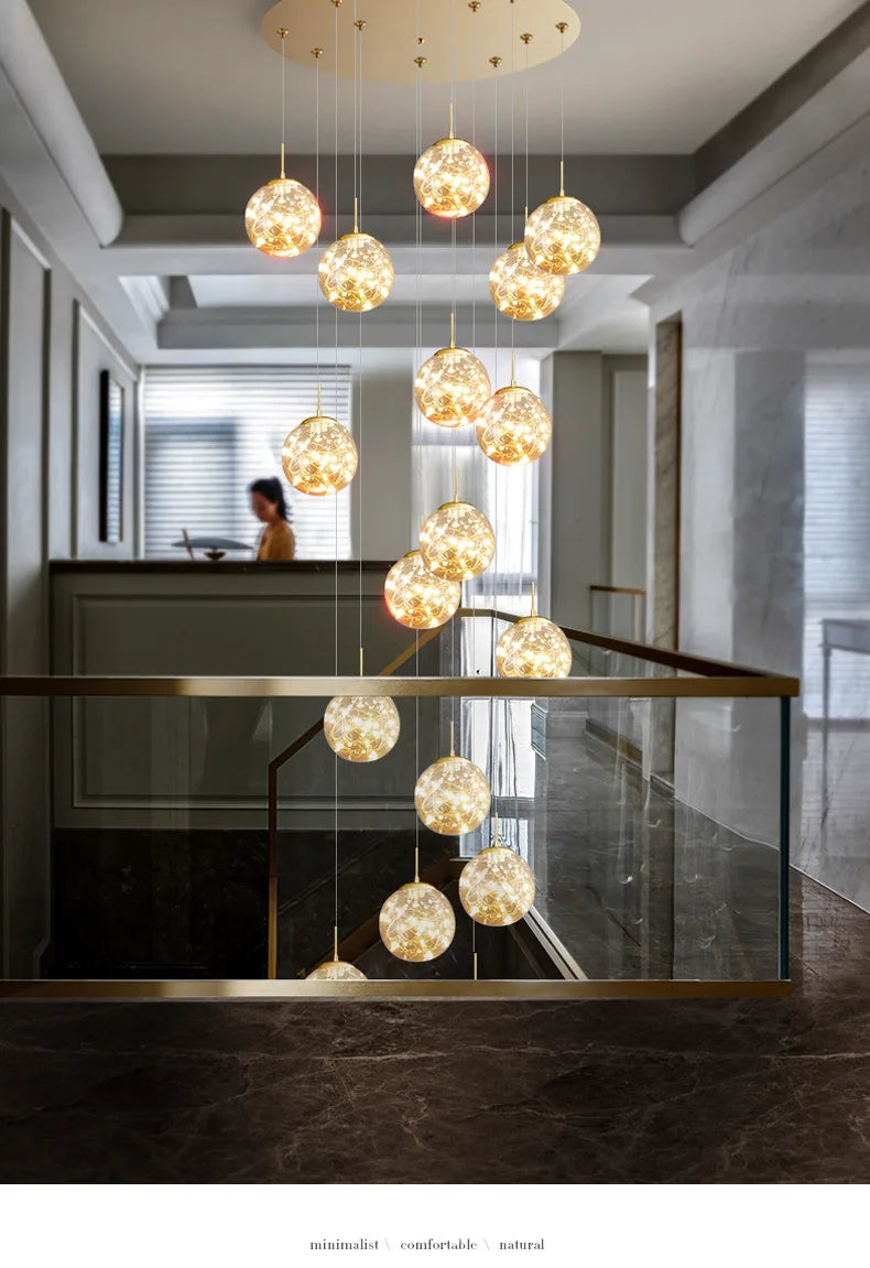DecorBites™ Contemporary Crystal Ball Chandelier - Free Shipping