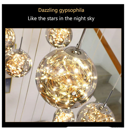 DecorBites™ Contemporary Crystal Ball Chandelier - Free Shipping