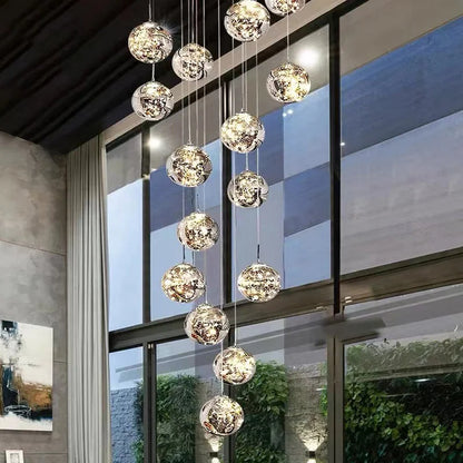 DecorBites™ Contemporary Crystal Ball Chandelier - Free Shipping