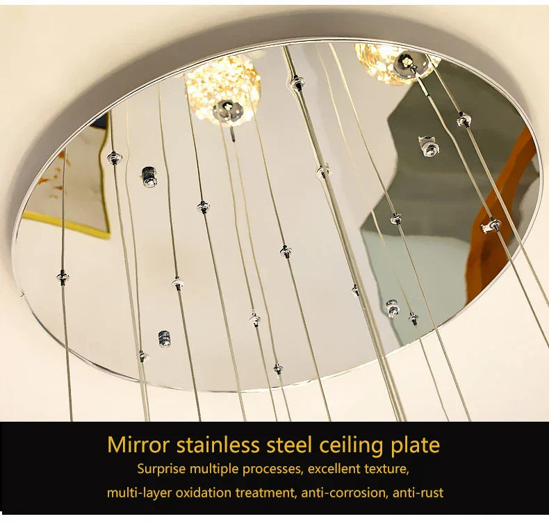 DecorBites™ Contemporary Crystal Ball Chandelier - Free Shipping