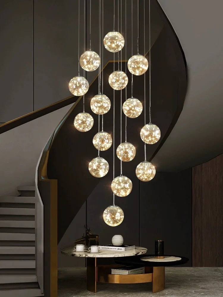 DecorBites™ Contemporary Crystal Ball Chandelier - Free Shipping