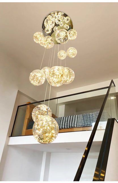 DecorBites™ Contemporary Crystal Ball Chandelier - Free Shipping