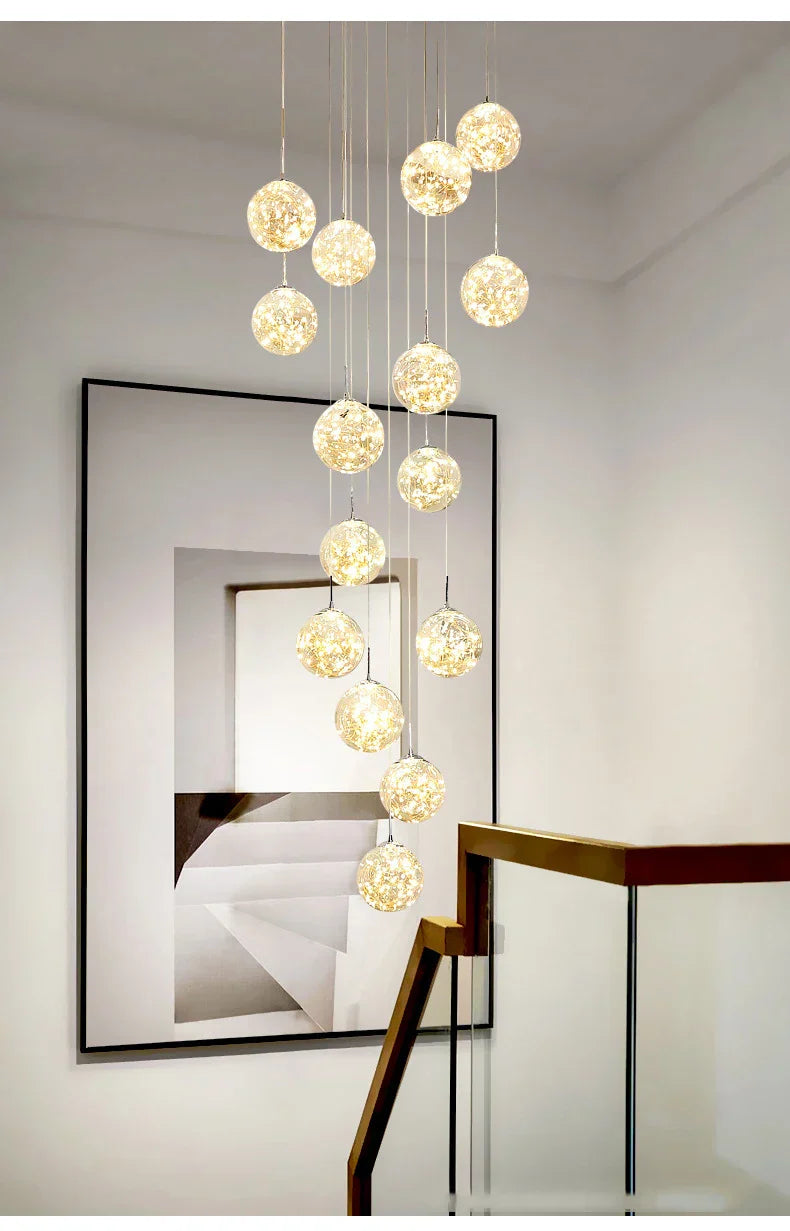 DecorBites™ Contemporary Crystal Ball Chandelier - Free Shipping