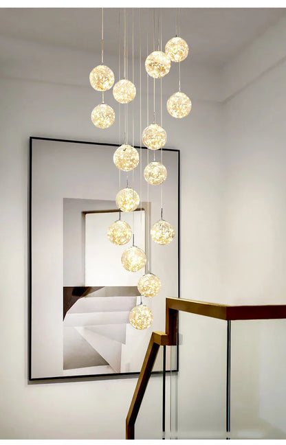 DecorBites™ Contemporary Crystal Ball Chandelier - Free Shipping