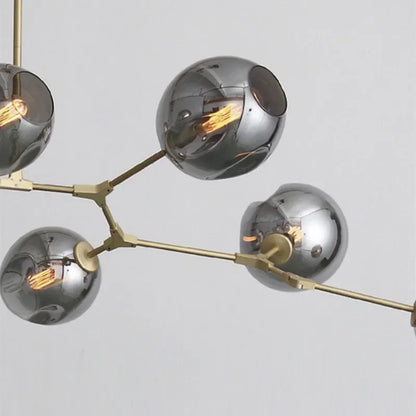 DecorBites™ Contemporary Glass Bubble Chandelier for Living Room
