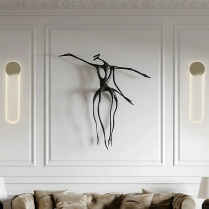 Contemporary gold oblong bedroom wall light fixture 110v 120v
