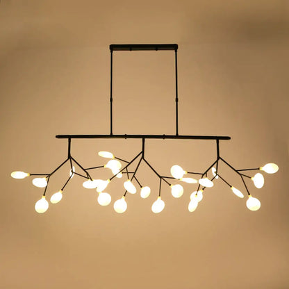 DecorBites™ Contemporary Heracleum Island Pendant Light for Modern Dining Rooms