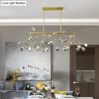 DecorBites™ Contemporary Heracleum Island Pendant Light for Modern Dining Rooms