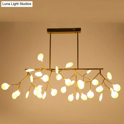DecorBites™ Contemporary Heracleum Island Pendant Light for Modern Dining Rooms