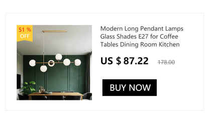 DecorBites™ Contemporary LED Chandelier for Dining Room Lighting