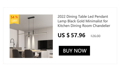 DecorBites™ Contemporary LED Chandelier for Dining Room Lighting