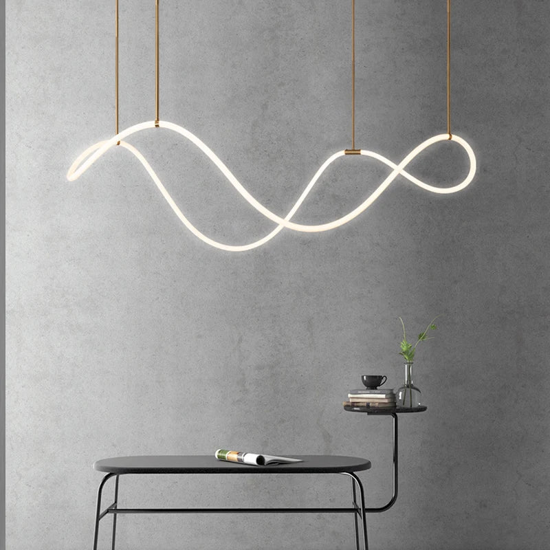 DecorBites™ Contemporary LED Chandelier for Dining Room Lighting