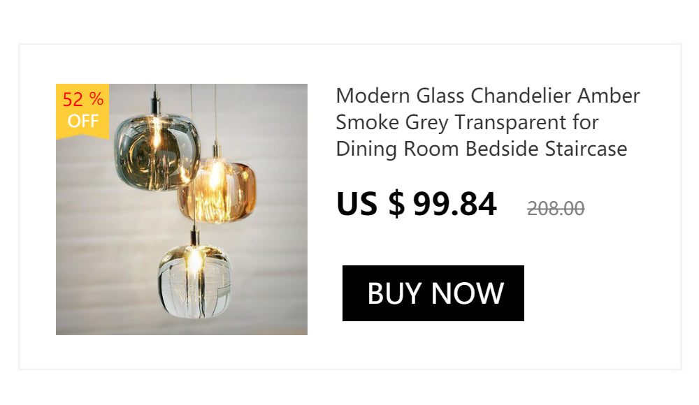 DecorBites™ Contemporary LED Chandelier for Dining Room Lighting