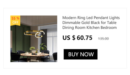 DecorBites™ Contemporary LED Chandelier for Dining Room Lighting