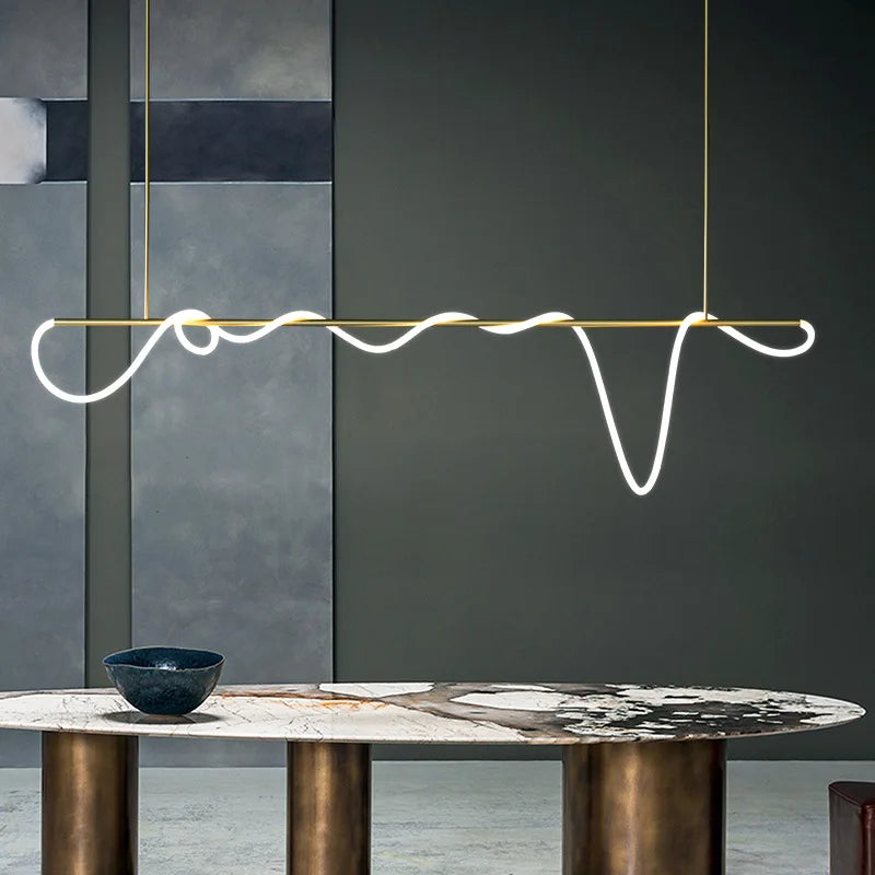 DecorBites™ Contemporary LED Chandelier for Dining Room Lighting