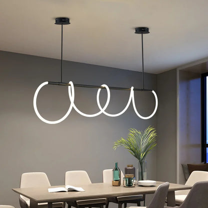 DecorBites™ Contemporary LED Chandelier for Dining Room Lighting
