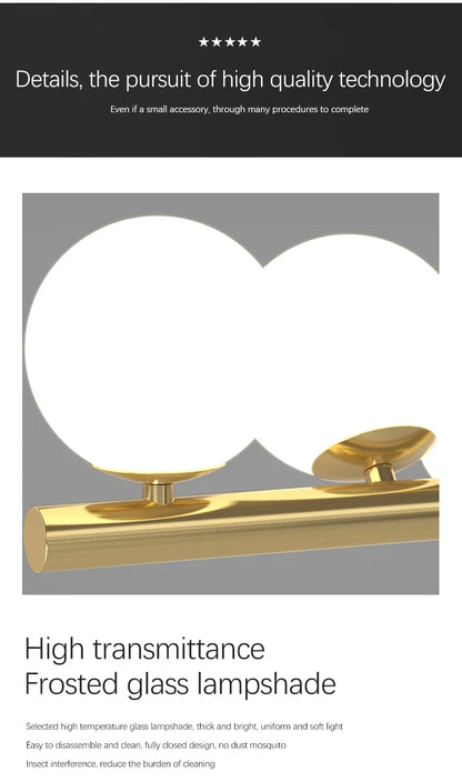 DecorBites™ Contemporary LED Glass Chandelier for Home Lighting